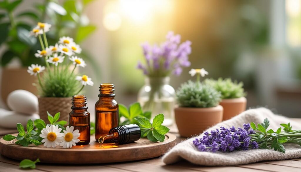 découvrez quelles huiles essentielles sont les plus efficaces pour réduire le stress et l'anxiété, et apprenez à les utiliser pour retrouver calme et bien-être au quotidien.