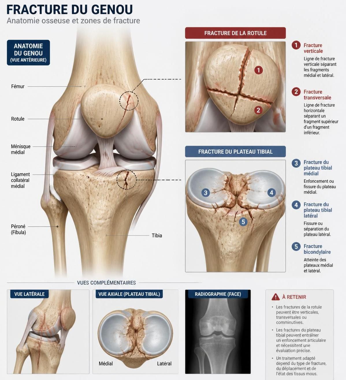 découvrez les étapes clés de la guérison d'une fracture au genou, les soins essentiels et conseils pour un rétablissement efficace et sécurisé.