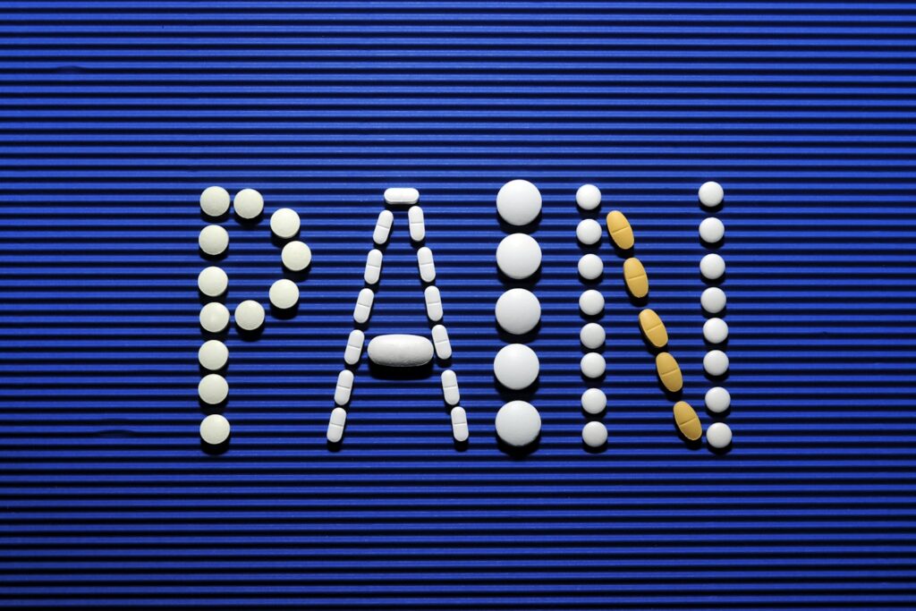 Pain made with medicines