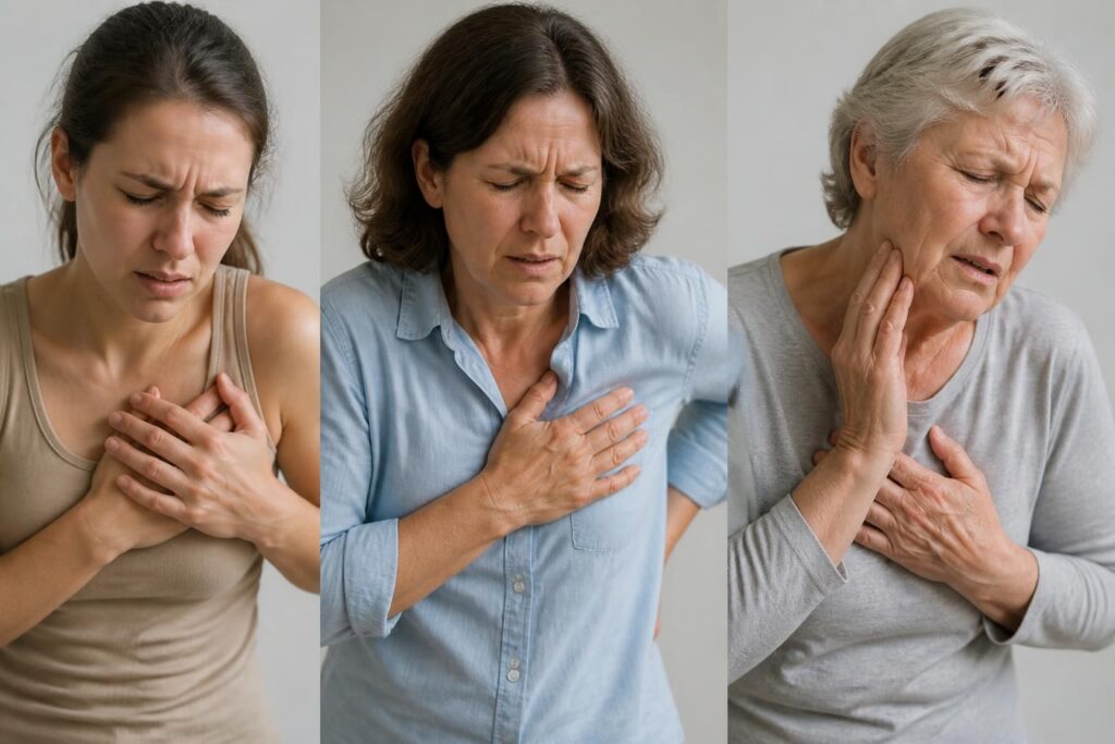 découvrez les symptômes et signes avant-coureurs de la crise cardiaque chez la femme, adaptés à chaque tranche d’âge, pour mieux prévenir et agir rapidement.