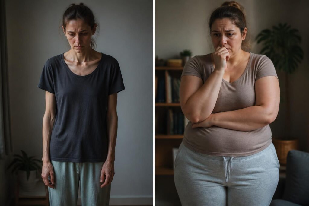 découvrez comment le stress influence votre poids : effets sur la prise de poids ou la perte de poids, mécanismes et conseils pour mieux gérer votre stress au quotidien.