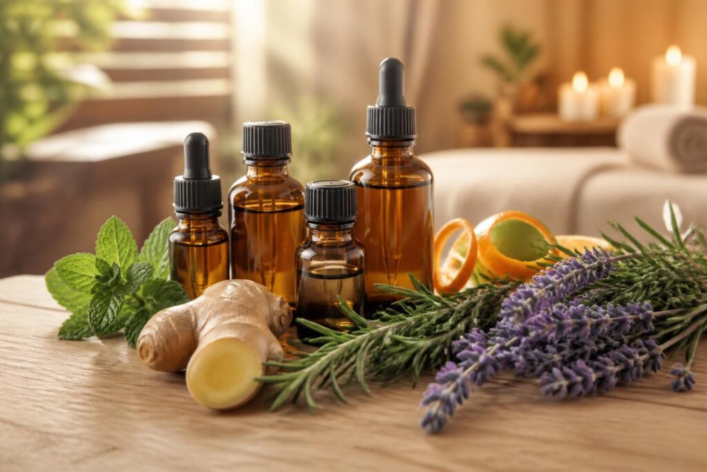 découvrez quelles huiles essentielles utiliser pour soulager efficacement les douleurs musculaires et articulaires, et profitez de leurs bienfaits naturels.