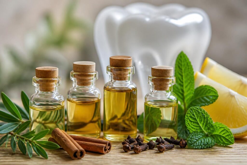 découvrez les huiles essentielles efficaces pour soulager les infections dentaires et les abcès, leurs propriétés naturelles pour un soin dentaire complémentaire.
