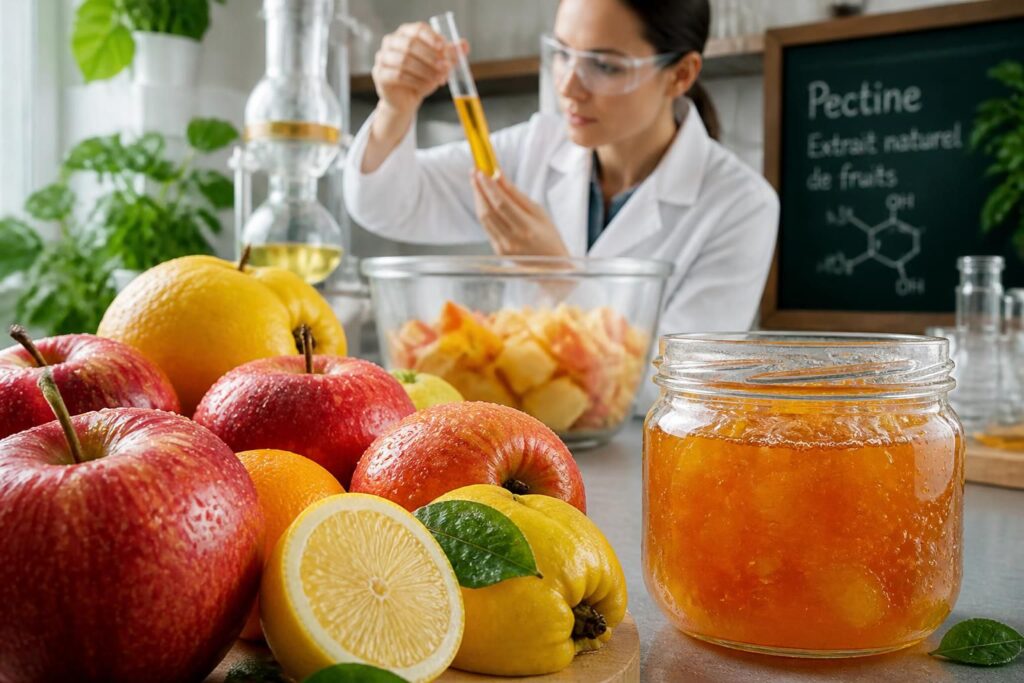 découvrez l'origine de la pectine, ses utilisations variées en cuisine et ses bienfaits pour la santé dans notre guide complet.